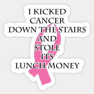 Breast Cancer Bully Sticker